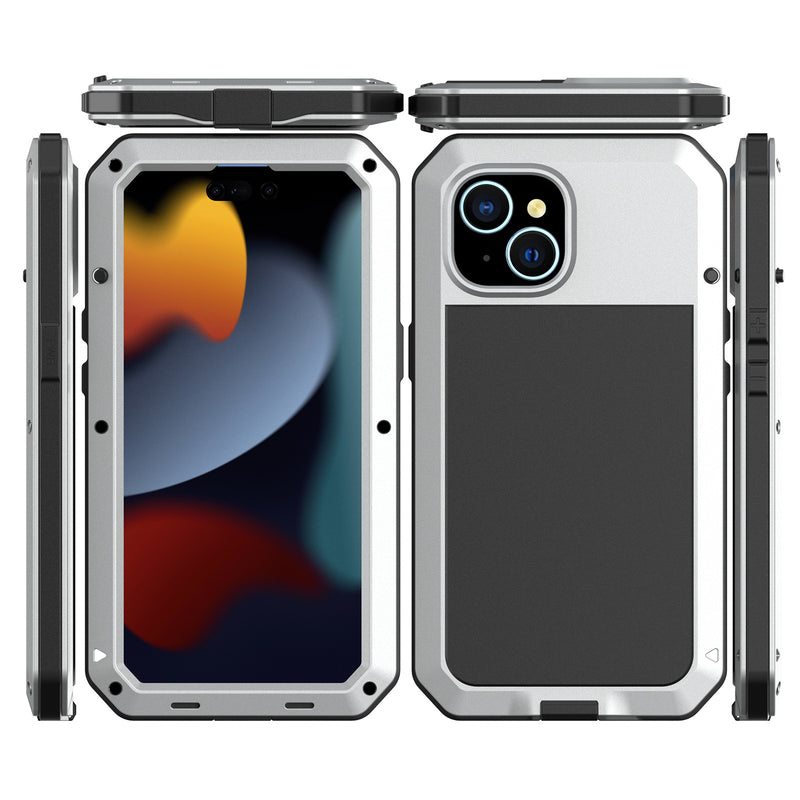 Chargez l&#39;image dans la visionneuse de la galerie, [Metal Anti-Drop Heavy Duty] Apple iPhone 16 / 16 Plus / 16 Pro / 16 Pro Max - Heavy Duty Lifeproof Phone Case
