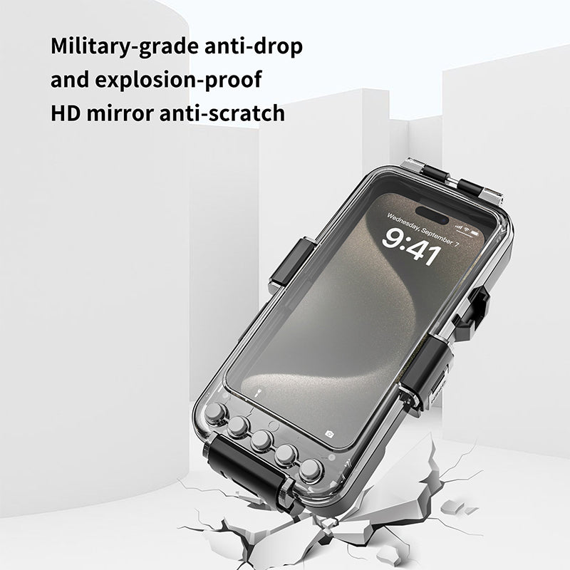 Chargez l&#39;image dans la visionneuse de la galerie, [30 Meters] - 2nd Gen Blue Tooth Universal  Redpepper IP68 Waterproof Heavy Duty Tough Armor Case
