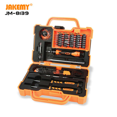 [JM-8139] JAKEMY 43 in 1 Precision Screwdriver Hardware Repair Open Tools Set