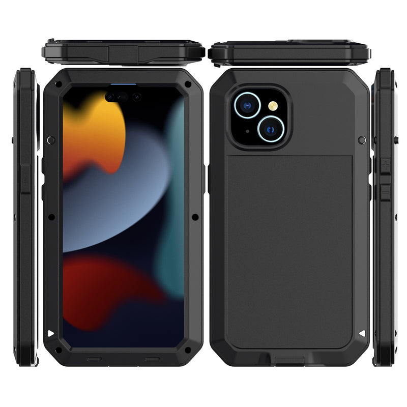 Load image into Gallery viewer, [Metal Anti-Drop Heavy Duty] Apple iPhone 15 / 15 Plus / 15 Pro / 15 Pro Max - Heavy Duty Lifeproof Phone Case
