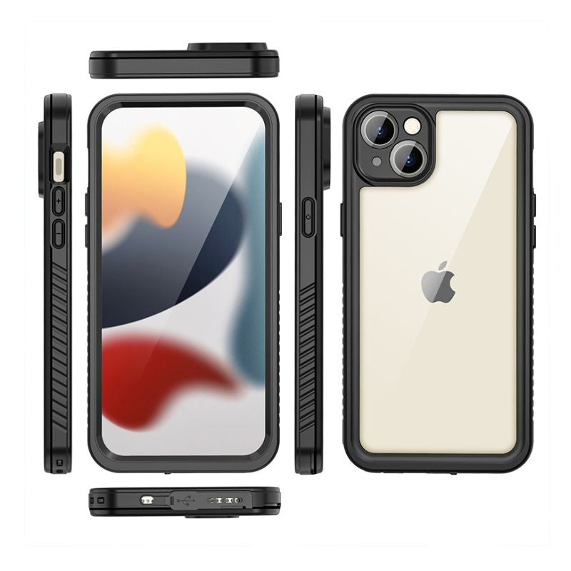 Chargez l&#39;image dans la visionneuse de la galerie, [FS Series] Apple iPhone 15 / 15 Plus - Redpepper Full Covered Waterproof Heavy Duty Tough Armor Case
