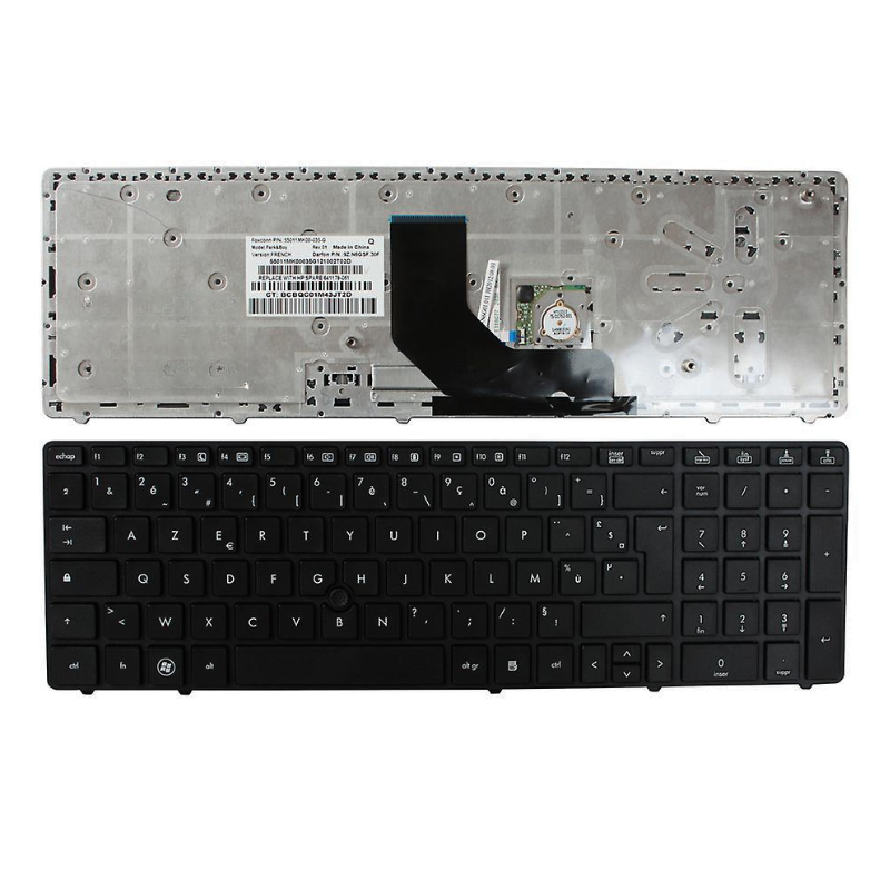 Cargue la imagen en el visor de la galería, HP 8560P 8560B 8570P 6560B 6565B 8770W 8760W 8760P 8570W 8560W Series - Laptop Keyboard With Back Light US Layout
