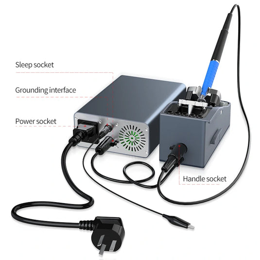 AiXun T3B 96W Micro Soldering Station for DIY Hobbyists – Precision, Efficiency, and Smart Technology