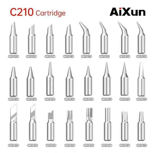 AiXun C210 Customized Soldering Iron Tips – High-Performance Replacement for Precision Soldering