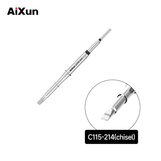 AiXun C115 Customized Soldering Iron Tips – Multi-Type Cartridge for Nano Precision Electronics Repair