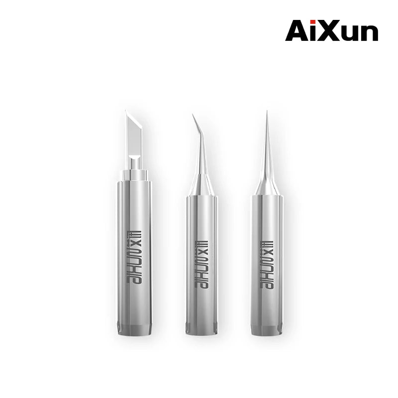 Cargue la imagen en el visor de la galería, AiXun 936 Universal Lead-Free Silver Soldering Iron Tips – 5PCS Set
