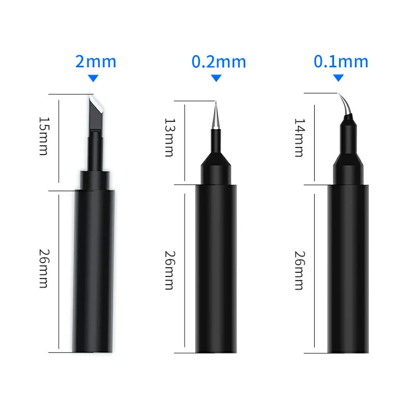 Cargue la imagen en el visor de la galería, AiXun 936 High-Level Lead-Free Soldering Iron Tips for T3A Soldering Station
