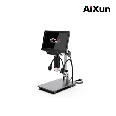 AiXun 7-Inch HD Digital Industrial Microscope – Perfect for BGA Rework & Precision Soldering