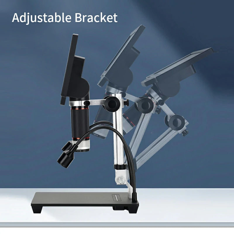 Cargue la imagen en el visor de la galería, AiXun 7-Inch HD Digital Industrial Microscope – Perfect for BGA Rework &amp; Precision Soldering
