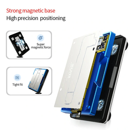 AiXun Z12 Strong Magnetic Middle Frame Reballing Platform – For iPhone 12 Series Motherboard Repair