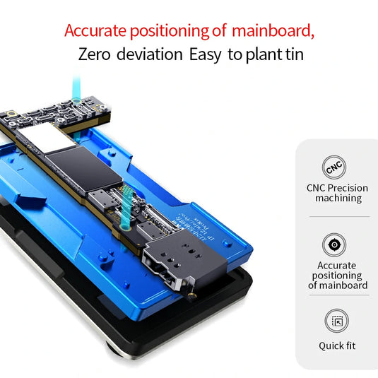 AiXun Z12 Strong Magnetic Middle Frame Reballing Platform – For iPhone 12 Series Motherboard Repair