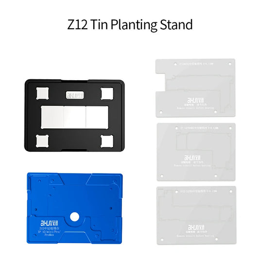 AiXun Z12 Strong Magnetic Middle Frame Reballing Platform – For iPhone 12 Series Motherboard Repair