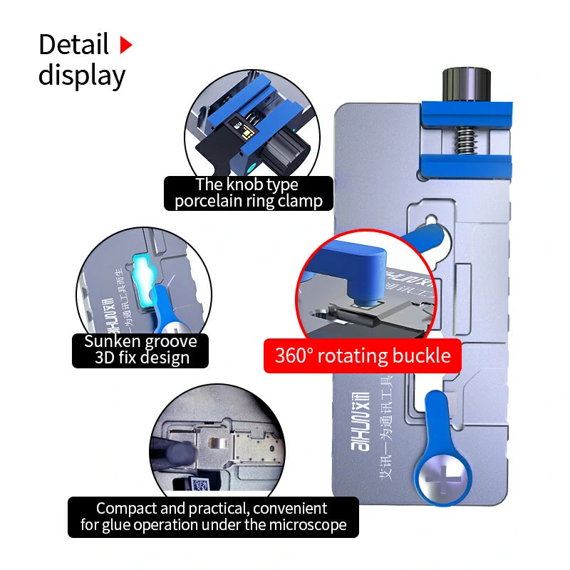 Load image into Gallery viewer, AiXun J02 2-in-1 Dot Projector Repair Fixture (3rd Gen) – Professional Face ID Repair Jig
