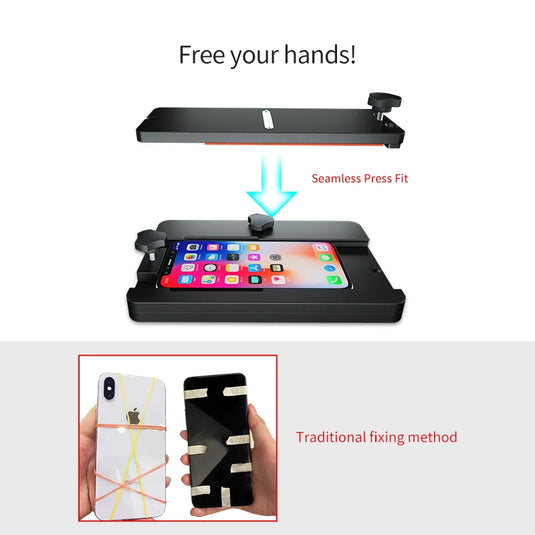 AiXun FT08 Multi-Function Phone Repair Fixture – Professional LED Screen & Back Cover Pressing Tool