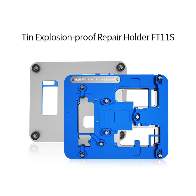 Cargue la imagen en el visor de la galería, AiXun FT11S Logic Board Repair Fixture – Professional Mainboard Separation &amp; Soldering Jig for iPhone 11 Series
