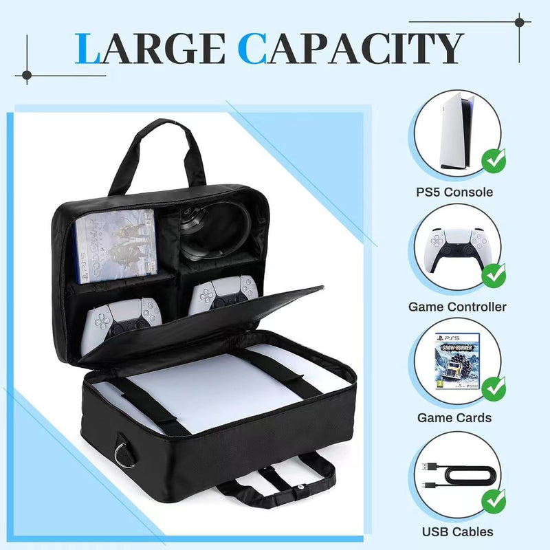 Cargue la imagen en el visor de la galería, SONY PlayStation 5 / PS5 All-in-one Multifunction Durable Carry Hand Bag Travel Storage Bag - Polar Tech Australia
