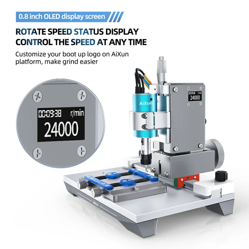 Chargez l&#39;image dans la visionneuse de la galerie, AiXun 2nd Gen Chip Grinding Machine for Touch IC, NAND, and CPU Polishing – Precision and Efficiency
