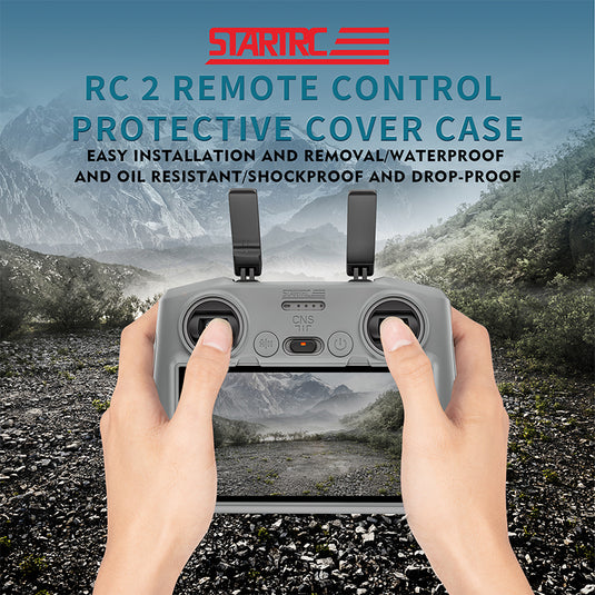 STARTRC Silicone Protective Case for DJI RC 2 Remote Controller Accessories