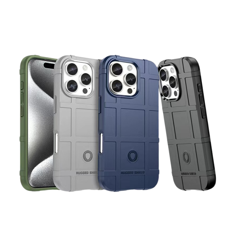 Cargue la imagen en el visor de la galería, iPhone 16 /16 Plus /16 Pro /16 Pro Max -  Military Rugged Shield Heavy Duty Drop Proof Case
