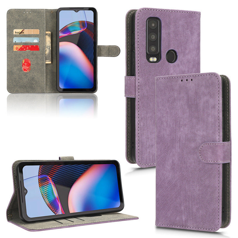 Cargue la imagen en el visor de la galería, [With Card Solt] Motorola Moto Defy 2 - Flip Folio Case with Card Holders Leather Wallet Case
