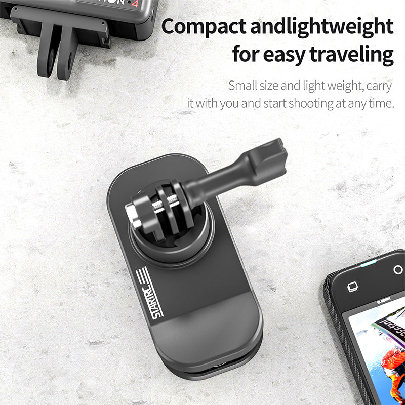 Chargez l&#39;image dans la visionneuse de la galerie, STARTRC Magnetic Universal Backpack Clip for Action Cameras
