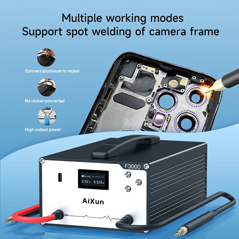 Cargue la imagen en el visor de la galería, AiXun F3000 Farad Capacitor Spot Welder
