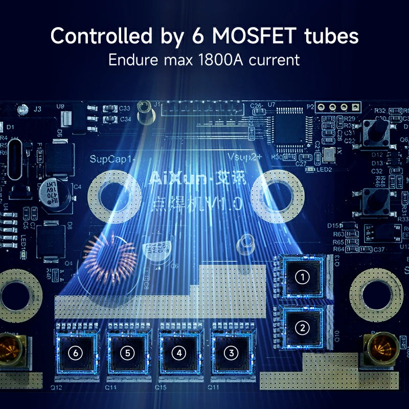 Cargue la imagen en el visor de la galería, AiXun F3000 Farad Capacitor Spot Welder
