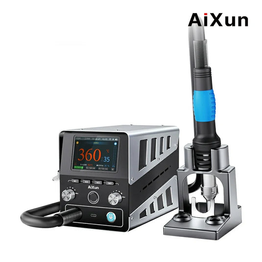 [H314] AiXun 1400W Smart Hot Air Rework Station – Intelligent SMD/BGA Repair