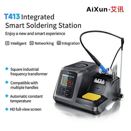 [AiXun T413] 200W Integrated Smart Soldering Station