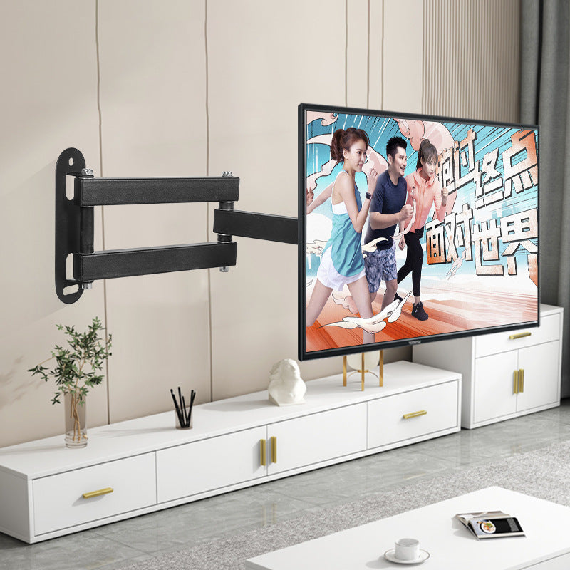 Cargue la imagen en el visor de la galería, [Fit 10 - 27 inch] Universal Retractable Rotation Adjustable Monitor TV Bracket Wall Mount Hanger
