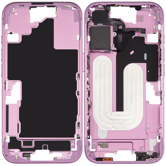 [No Built-in Parts] Apple iPhone 16 - Middle Housing Frame