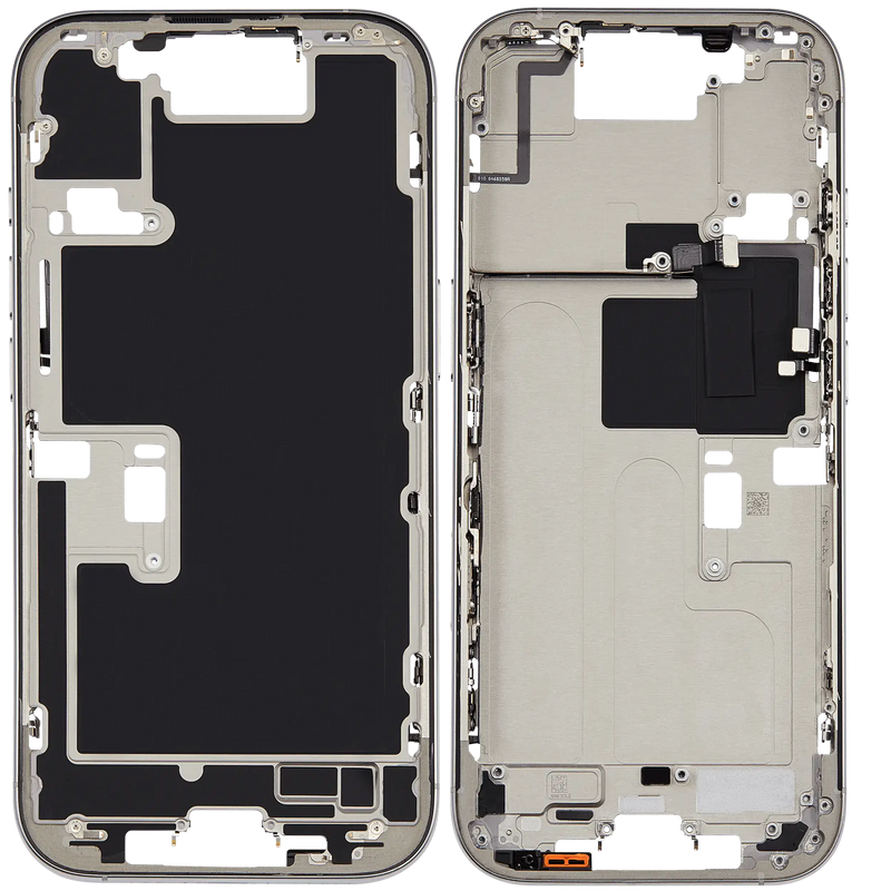 Cargue la imagen en el visor de la galería, [No Built-in Parts] Apple iPhone 16 Pro - Middle Housing Frame
