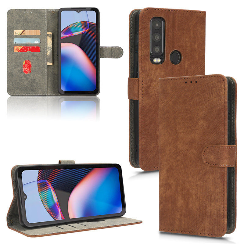 Cargue la imagen en el visor de la galería, [With Card Solt] Motorola Moto Defy 2 - Flip Folio Case with Card Holders Leather Wallet Case
