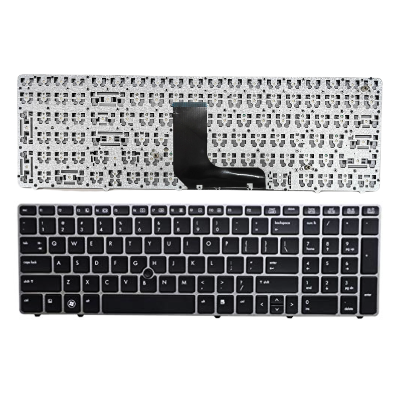 Cargue la imagen en el visor de la galería, HP 8560P 8560B 8570P 6560B 6565B 8770W 8760W 8760P 8570W 8560W Series - Laptop Keyboard With Back Light US Layout
