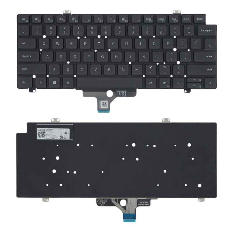 Chargez l&#39;image dans la visionneuse de la galerie, DELL Latitude 5420 5421 7420 7430 7520 7521 P137G Series - Laptop Keyboard With Back Light US Layout
