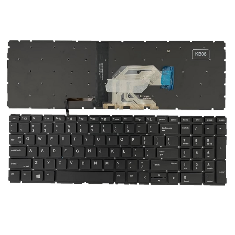 Cargue la imagen en el visor de la galería, HP 450 455R G6 G7 ZHAN 66 PRO 15 G2 G3 HSN-Q25C HSN-Q22C Series - Laptop Keyboard With Back Light US Layout
