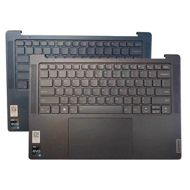 Lenovo Yoga Pro 14s (Year 2023) IRH8 ARP8 IRP8D Slim Pro 9 14IRP8 - Keyboard With Back Light & Trackpad Frame Housing Palmrest US Layout Assembly - Polar Tech Australia