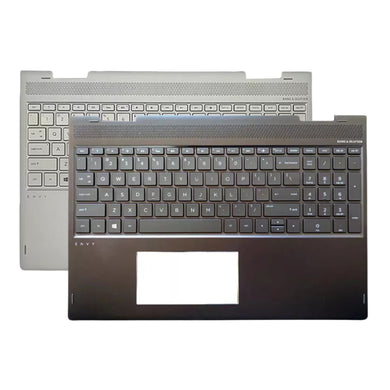 HP Envy X360 15 inch 15-BQ BP - Laptop Keyboard With Frame Cover Palmrest US Layout Assembly - Polar Tech Australia