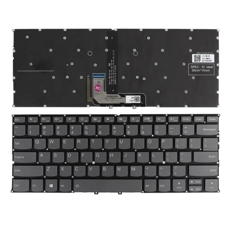 Cargue la imagen en el visor de la galería, Lenovo ideapad Yoga C940-14IIL 81Q9 - Keyboard With Back Light US Layout Replacement Parts - Polar Tech Australia
