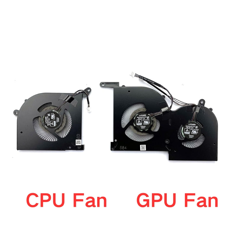 Load image into Gallery viewer, MSI GS66 WS66 Stealth 10SD 10SE 10SF 10SFS 10SGS 10UG 10UH 10UE MS-16V1 MS-16V2 MS-16V3 Series - Laptop CPU &amp; GPU Cooling Fan
