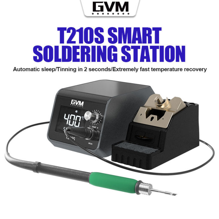 Chargez l&#39;image dans la visionneuse de la galerie, [T210S] GVM Smart Soldering Station 220V - Polar Tech Australia
