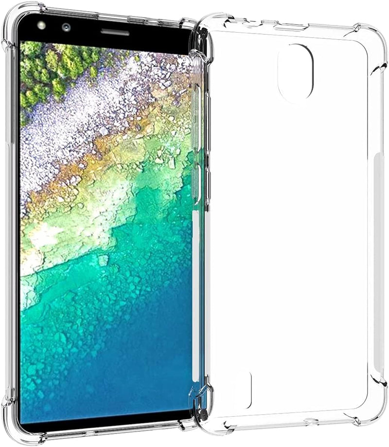 Chargez l&#39;image dans la visionneuse de la galerie, Nokia C01 Plus - AirPillow Cushion Transparent Soft Clear TPU Four Corners Protective Case
