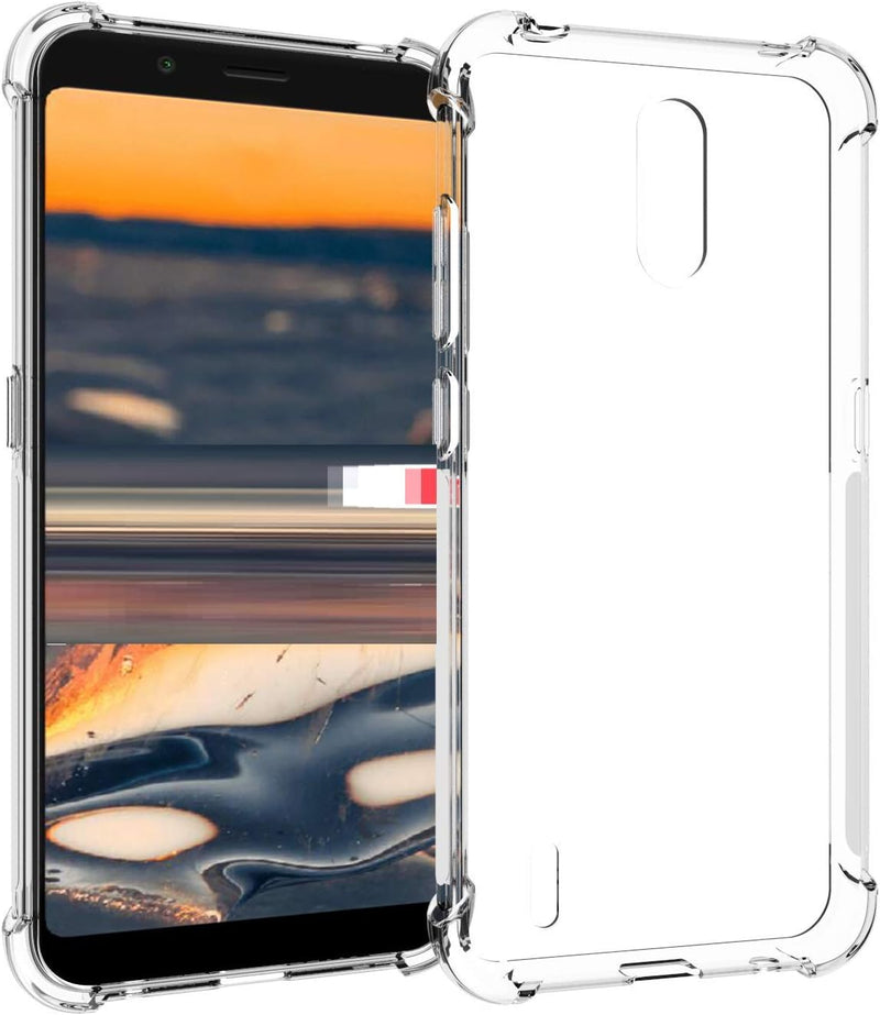 Chargez l&#39;image dans la visionneuse de la galerie, Nokia C2 Tenen - AirPillow Cushion Transparent Soft Clear TPU Four Corners Protective Case
