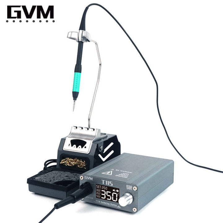 Cargue la imagen en el visor de la galería, [T115] GVM Mobile Phone Repair Constant Temperature Welding Station - Polar Tech Australia
