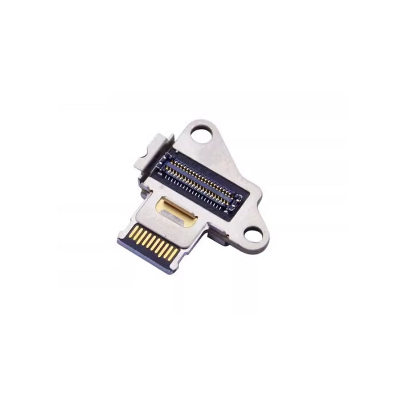 Cargue la imagen en el visor de la galería, [923-00461 &amp; 821-00077-A] MacBook 12&quot; Retina A1534 (Year 2015 - 2017) - DC Power Port USB-C Connector Flex Cable
