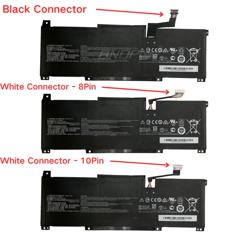 Cargue la imagen en el visor de la galería, [BTY-M491] MSI Modern 15 A10M-628XES / Stealth 15M A11SDK-071 Series - Replacement Battery
