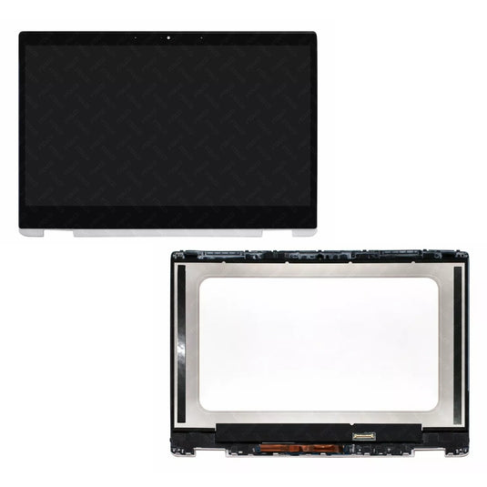 [Con marco] Conjunto de pantalla LCD con digitalizador táctil HP Chromebook X360 serie 14-da