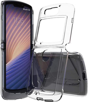 Motorola Moto Razr 5G 2020 - AirPillow Cushion Transparent Soft Clear TPU Case