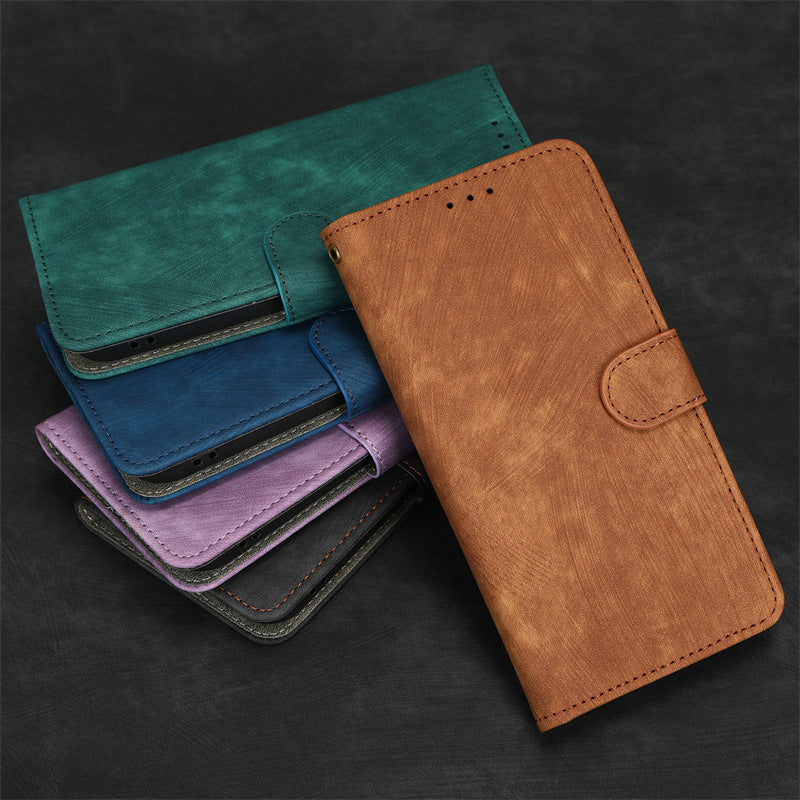 Cargue la imagen en el visor de la galería, [With Card Solt] Motorola Moto Defy 2 - Flip Folio Case with Card Holders Leather Wallet Case
