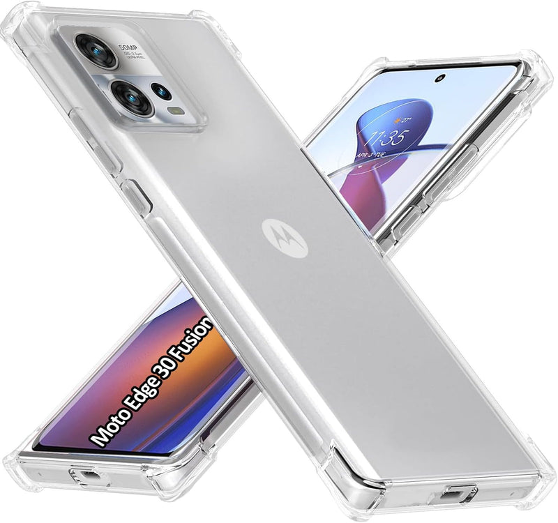 Load image into Gallery viewer, Motorola Moto Edge 30 Fusion/Moto S30 Pro - AirPillow Cushion Transparent Soft Clear TPU Four Corners Protective Case
